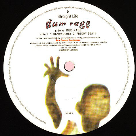 Straight Life - Dum Rage (12")