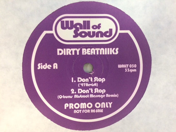Dirty Beatniks - Don't Stop (12