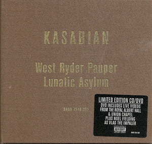 Kasabian - West Ryder Pauper Lunatic Asylum (CD, Album, Ltd + DVD-V, NTSC)