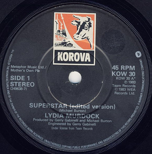Lydia Murdock - Superstar (7", Single)