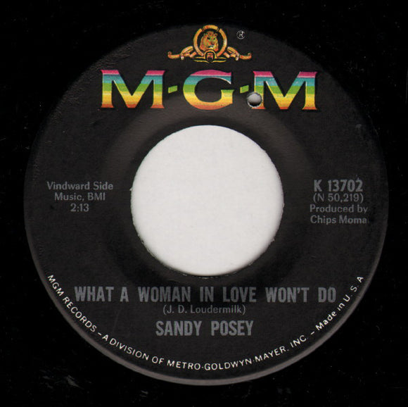 Sandy Posey - What A Woman In Love Won't Do (7