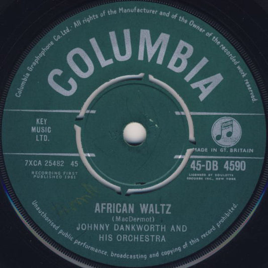Johnny Dankworth And His Orchestra* - African Waltz (7", Single)