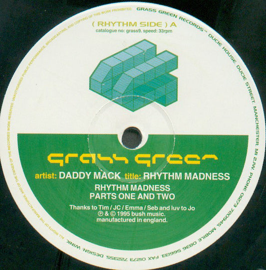 Daddy Mack - Rhythm Madness (12")
