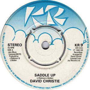 David Christie - Saddle Up (7", Single)