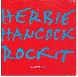 Herbie Hancock - Rockit b/w Rough (7", Single, Inj)
