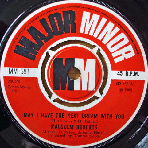 Malcolm Roberts - May I Have The Next Dream With You (7", Single)