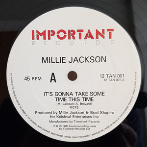 Millie Jackson - It's Gonna Take Some Time This Time / Kiss You All Over (12")