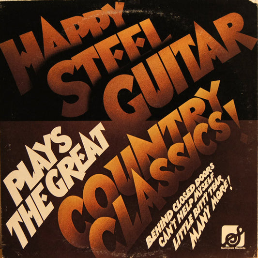 Happy Steel Guitar - Plays The Country Classics (LP, Album)