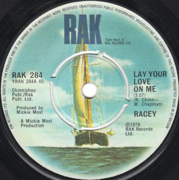 Racey - Lay Your Love On Me (7