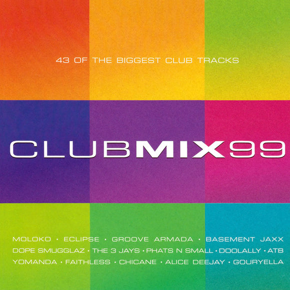 Various - Clubmix 99 (2xCD, Mixed, Car)