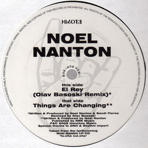 Noel Nanton - El Rey (12")