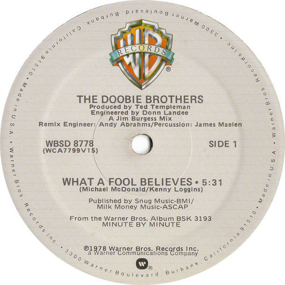 The Doobie Brothers - What A Fool Believes (12