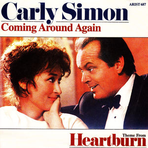 Carly Simon - Coming Around Again (7", Single, Pap)
