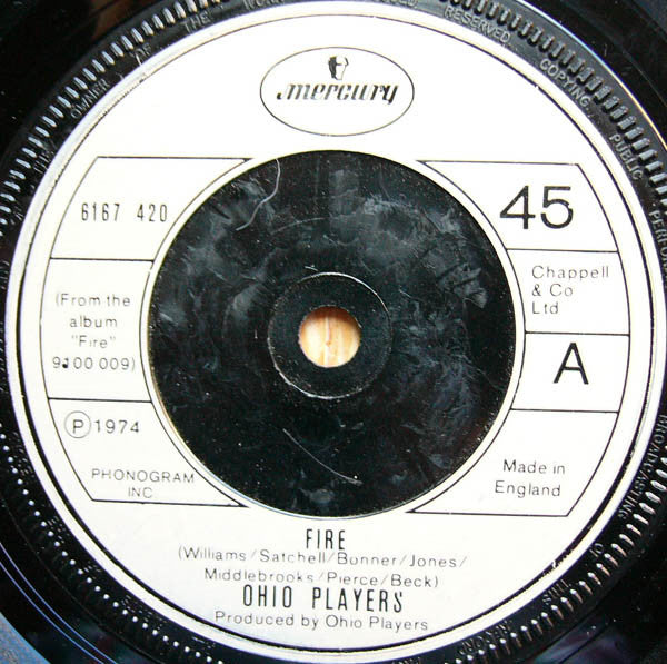 Ohio Players - Fire (7", Single)