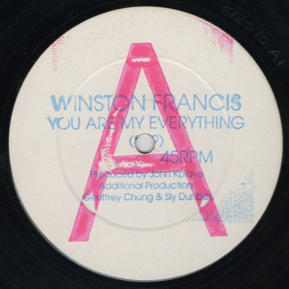 Winston Francis - You Are My Everything (12