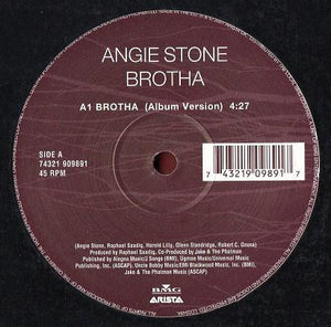 Angie Stone - Brotha (12")