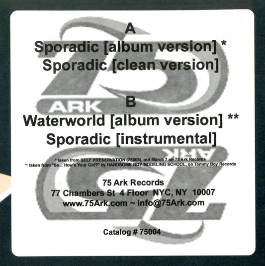 Encore - Sporadic (12")