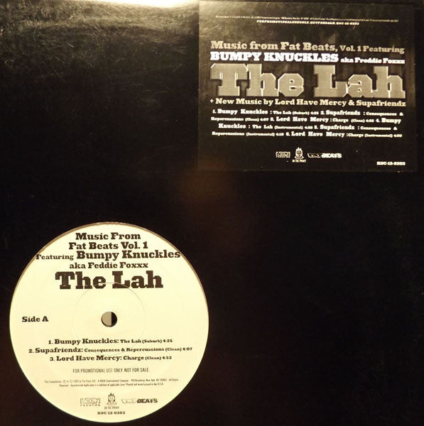 Various - Music From Fat Beats, Vol. 1 (12", Promo)