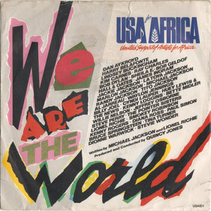 USA For Africa - We Are The World (7", Single)