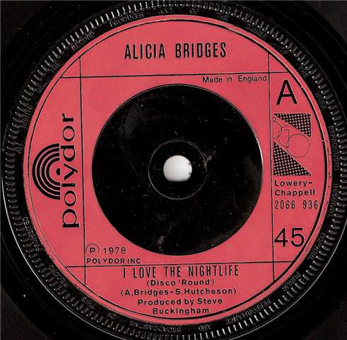 Alicia Bridges - I Love The Nightlife (Disco 'Round) (7