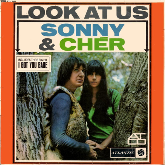Sonny & Cher - Look At Us (LP, Album, Mono)