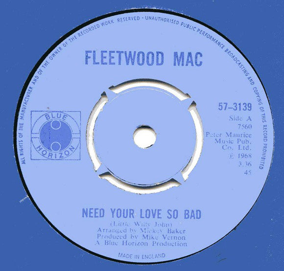 Fleetwood Mac - Need Your Love So Bad (7