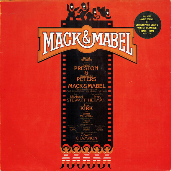 David Merrick (2) Presents Robert Preston (3) & Bernadette Peters - Mack & Mabel (LP, Album, RE)