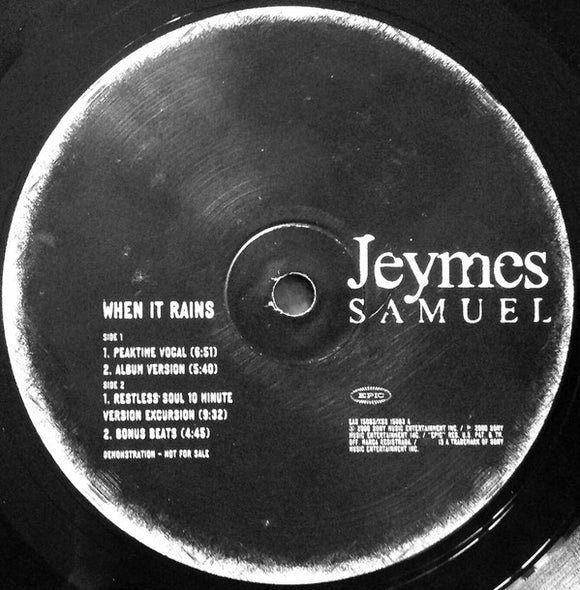 Jeymes Samuel - When It Rains (12