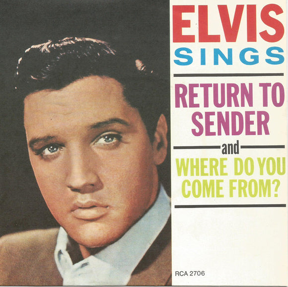Elvis Presley With The Jordanaires - Return To Sender (7