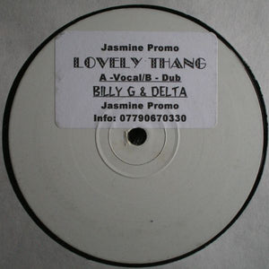 Billy G* & Delta (12) - Lovely Thang (12", Promo, Unofficial, W/Lbl, Sti)