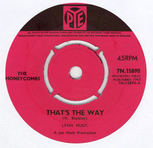 The Honeycombs - That's The Way  (7", Single, Pus)