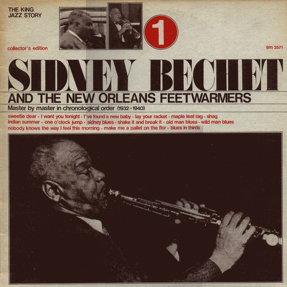 Sidney Bechet - Sidney Bechet And The New Orleans Feetwarmers Vol 1 (LP, Comp)