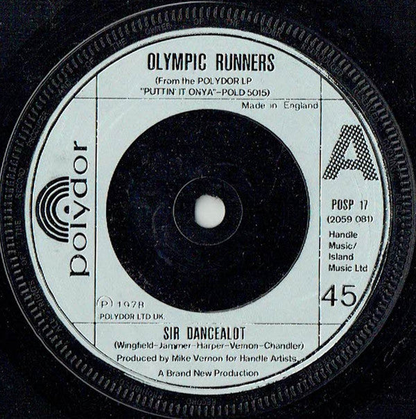 Olympic Runners - Sir Dancealot (7")