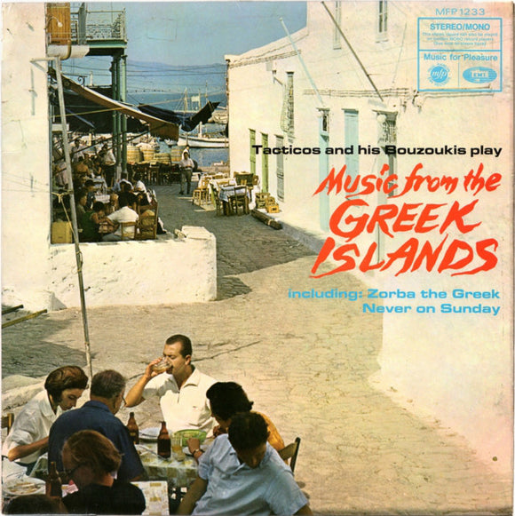 Tacticos And His Bouzoukis - Music From The Greek Islands (LP)
