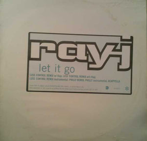 Ray J.* - Let It Go Remix (12", Maxi, Promo)