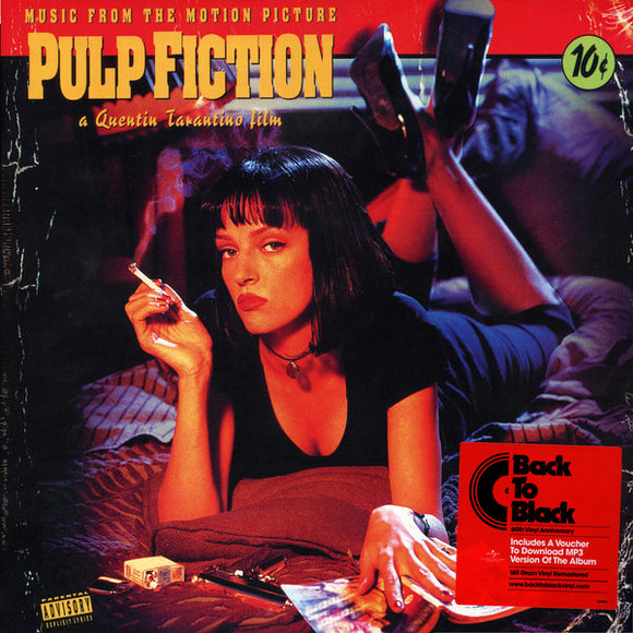 Various - Pulp Fiction (Music From The Motion Picture) (LP, Comp, RE, RM, 180)