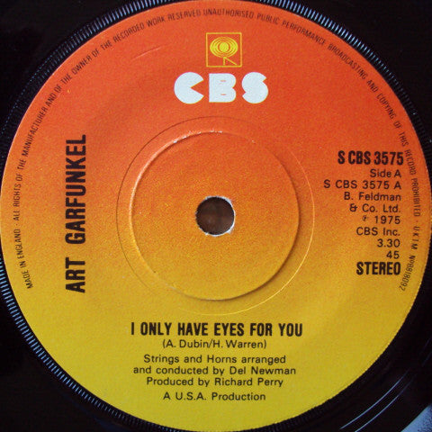 Art Garfunkel - I Only Have Eyes For You (7