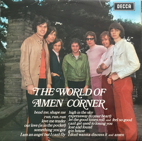 Amen Corner - The World Of Amen Corner (LP, Comp)