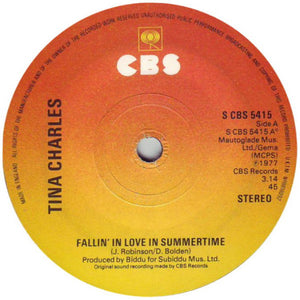 Tina Charles - Fallin' In Love In Summertime (7")
