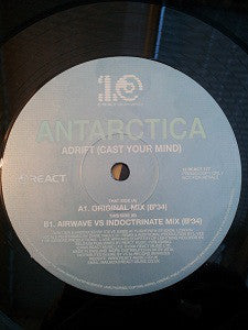 Antarctica* - Adrift (Cast Your Mind) (12", Promo)