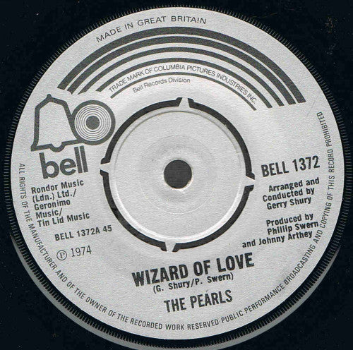 The Pearls - Wizard Of Love (7")