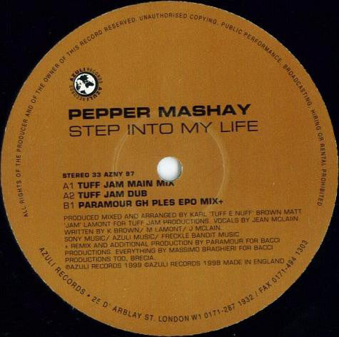 Pepper Mashay - Step Into My Life (12