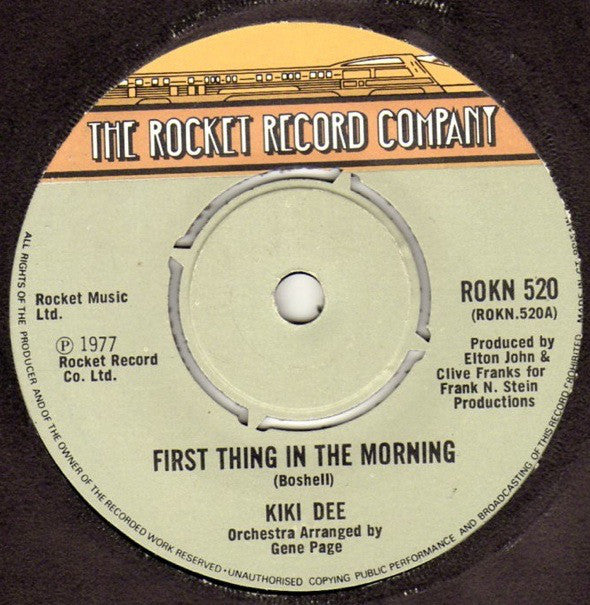 Kiki Dee - First Thing In The Morning (7", Single)