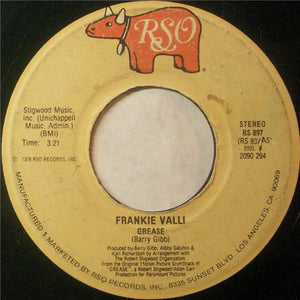 Frankie Valli / Gary Brown (2) - Grease (7", Single, PRC)