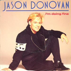 Jason Donovan - I'm Doing Fine (7", Single)