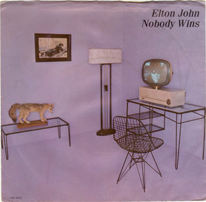 Elton John - Nobody Wins (7", Single)