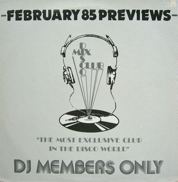 Various - February 85 - Previews (LP, Comp)
