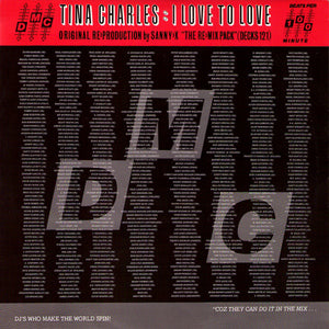 Tina Charles - I Love To Love (12")