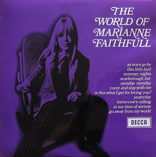 Marianne Faithfull - The World Of Marianne Faithfull (LP, Comp)