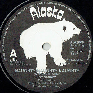 Joy Sarney - Naughty Naughty Naughty (7", Single)